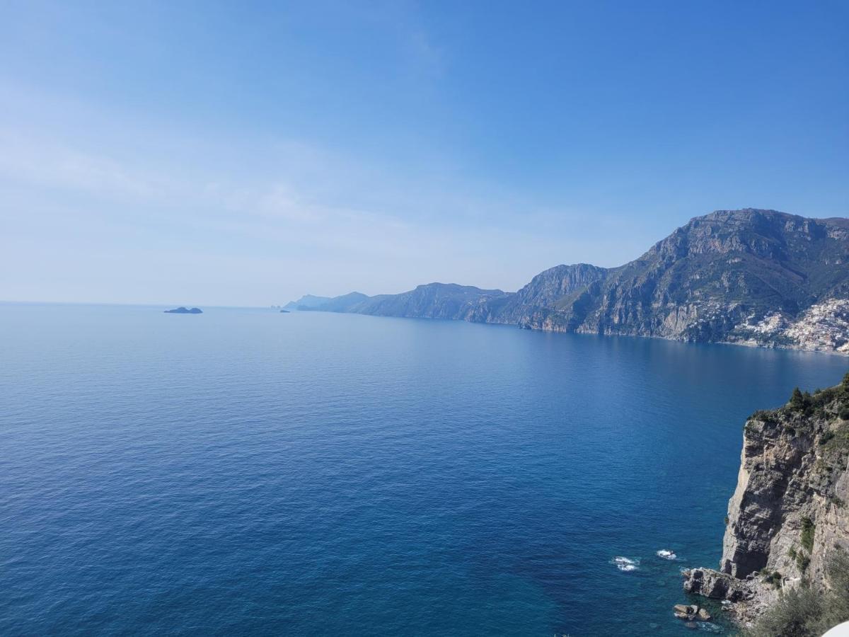 Terrazza Di Rosa - Sea View Villa Praiano Buitenkant foto