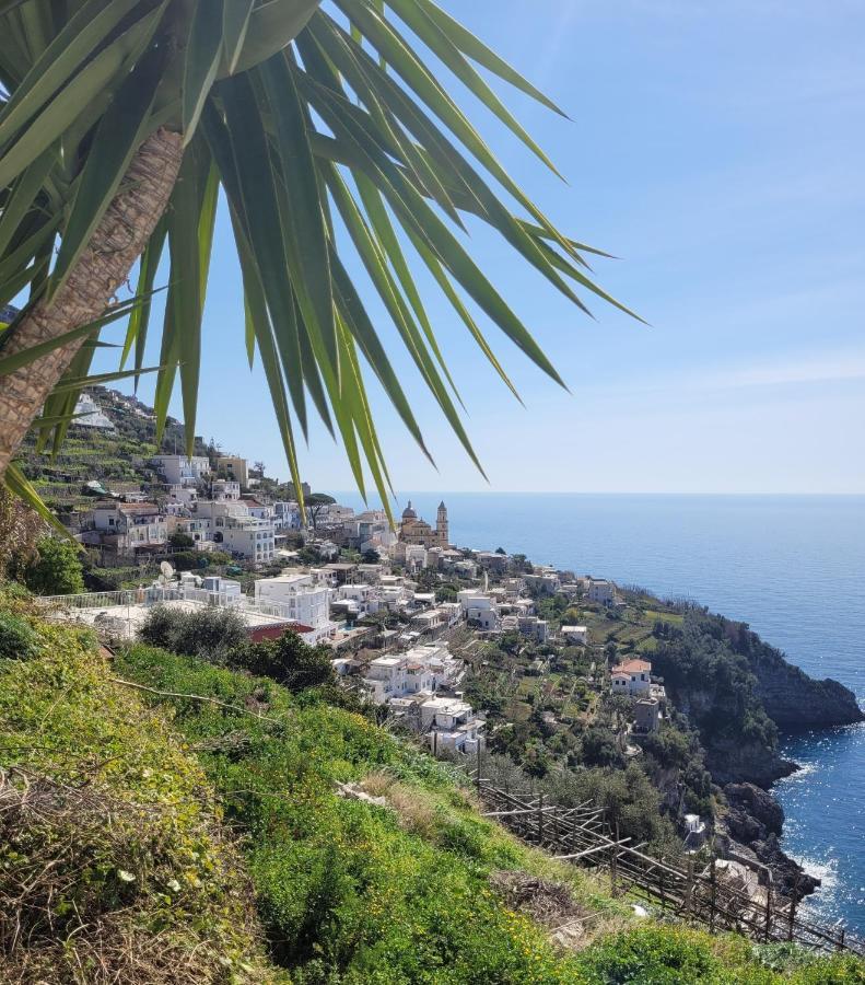 Terrazza Di Rosa - Sea View Villa Praiano Buitenkant foto