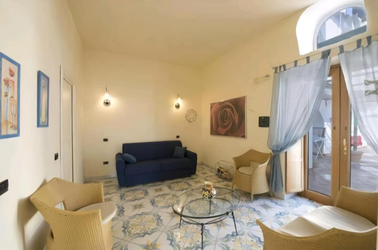 Terrazza Di Rosa - Sea View Villa Praiano Buitenkant foto